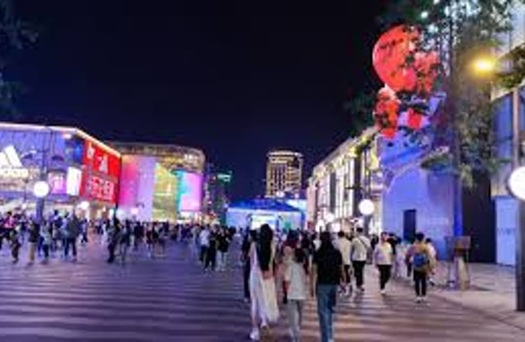 ถนนคนเดิน Hubin Road 