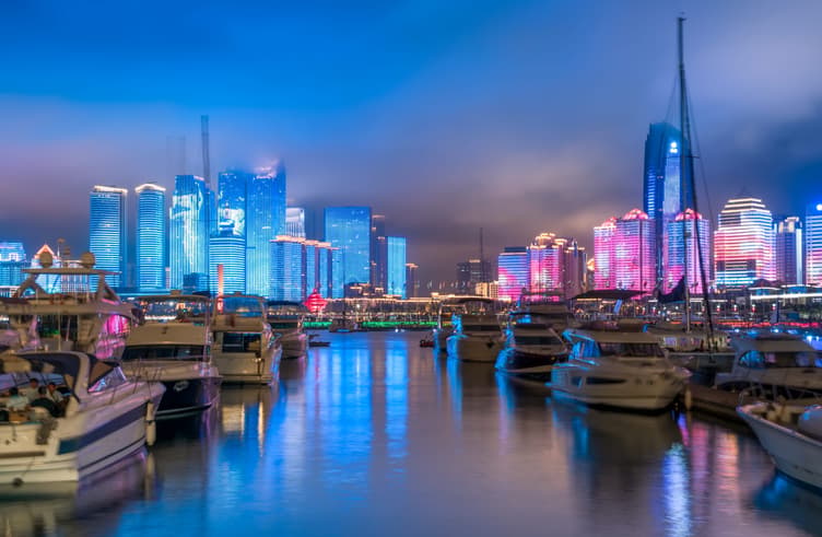 Fushan Bay Light Show
