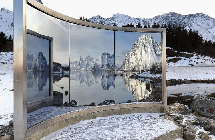 ถ่ายภาพผลงานศิลปะ Artscape Nordland-Untitled piece by Dan