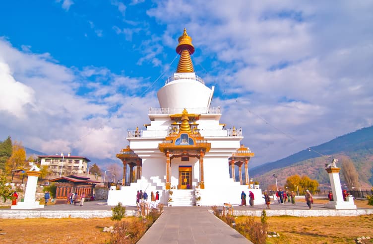 มหาสถูปประดิษฐ์ฐานพระบรมอัฐิ (National Memorial Chorten )