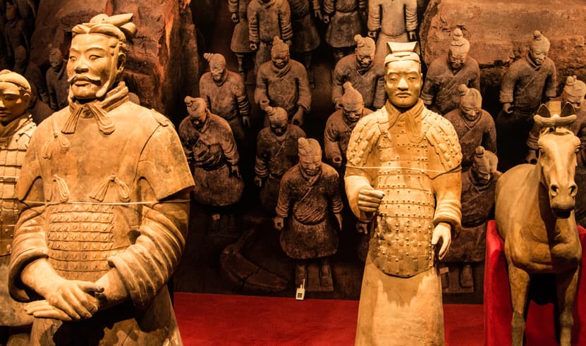 ทัวร์จีน ซีอาน ลั่วหยาง 6 วัน 5 คืน สุสานทหารจิ๋นซี ถ้ำน้ำแข็ง น้ำตกหูโข่ว บิน FD (DMK)