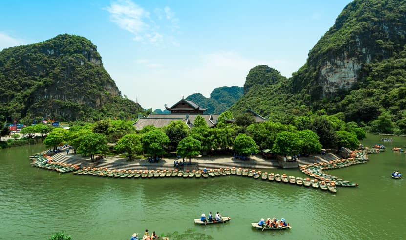 ทัวร์เวียดนามเหนือ ฮานอย นิงห์บิงห์ ตามด๋าว 4 วัน 3 คืน ฮาลองบก ทะเลสาบคืนดาบ บิน VN (BKK)