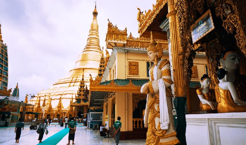 ทัวร์พม่า ย่างกุ้ง หงสา 2 วัน 1 คืน พระนอนตาหวาน เทพทันใจ บิน 8M (BKK)