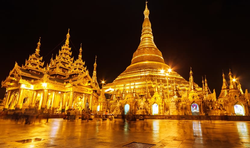 ทัวร์พม่า ย่างกุ้ง 2วัน1คืน  สิเรียม เจดีย์กลางน้ำ เทพทันใจไจ๊เข้า (BKK)