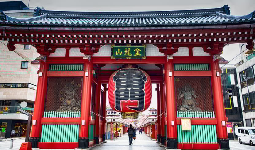 ทัวร์ญี่ปุ่น โตเกียว 6 วัน 3 คืน วัดอาซากุสะ เทศกาลมัตสึดะซากุระ บิน TG (BKK)