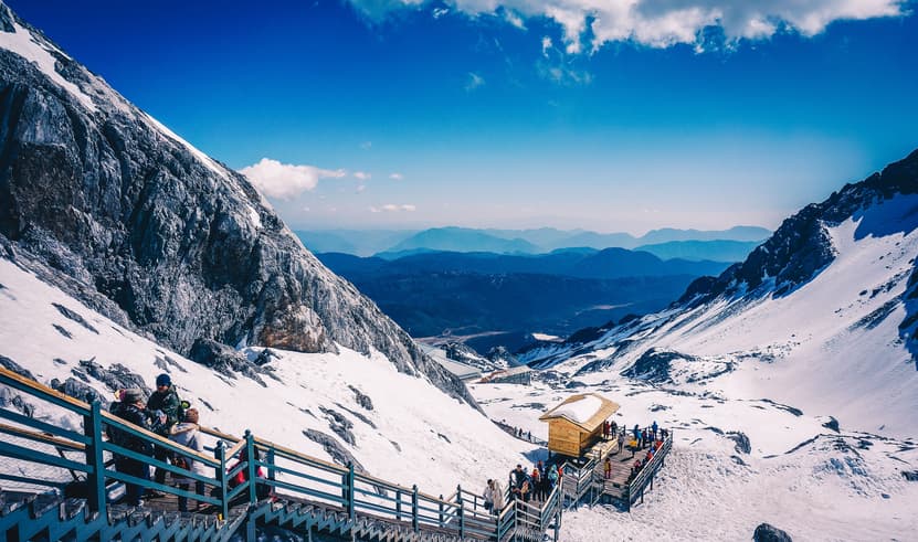 ทัวร์จีน ลี่เจียง 6 วัน 5 คืน แชงกรีล่า พิชิตภูเขาหิมะมังกรหยก บิน DR (BKK)