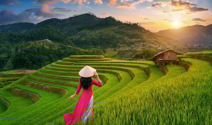 เวียดนามเหนือ Hà Nội TAM DAO ฟีลยุโรป..ท่ามกลางสายหมอก ฮานอย ซาปา กระเช้าลอยฟ้าสู่ยอดเขาฟานซิปัน ตามด๋าว 4 วัน 3 คืน สายการบินไทย Thai Airways (TG)