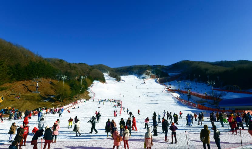 เกาหลี สกีรีสอร์ท Korea Ski Resort หิมะที่ว่าขาว ยังไม่หนาวเท่าเธอเมิน 5 วัน 3 คืน