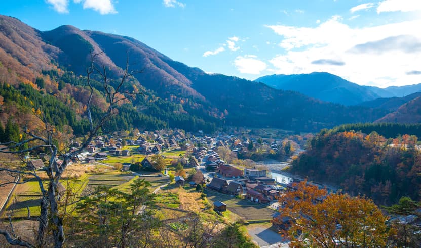 ทัวร์ญี่ปุ่น โอซาก้า ทาคายาม่า เกียวโต 6 วัน 4 คืน สะพานโทเก็ตสึเคีย หมู่บ้านชิราคาวาโกะ บิน XJ (DMK)