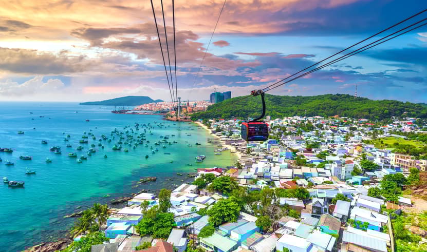 ทัวรเวียดนามใต้ 3 วัน 2 คืน ฟูก๊วก สวนสนุกและสวนน้ำ Vin wonders บิน VZ (BKK)