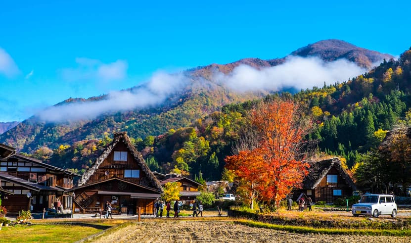 ทัวร์ญี่ปุ่น นาโกย่า ทาคายาม่า 5 วัน 3 คืน ชิราคาวาโกะ ศาลเจ้าฟูชิมิอินาริ บิน XJ (DMK)