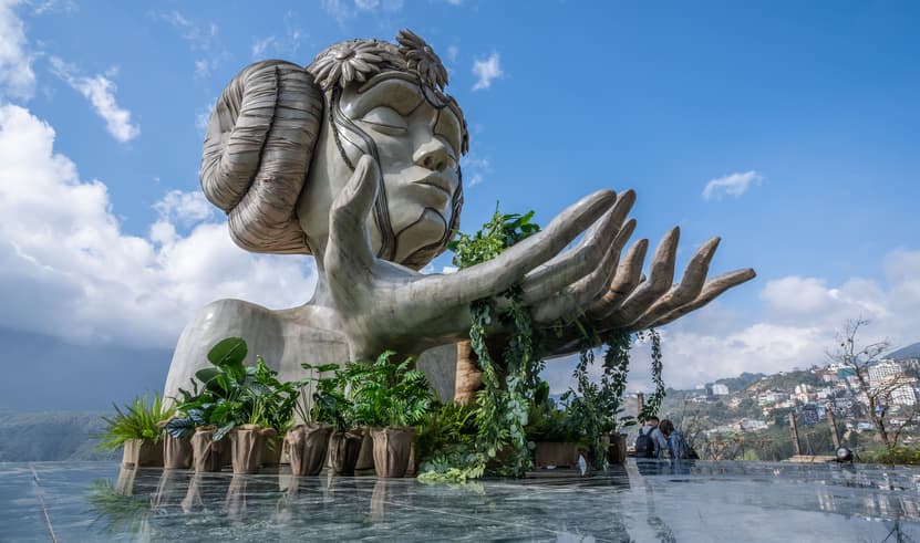 ทัวร์เวียดนาม ฮานอย ซาปา นิงห์ปิง  5 วัน 4 คืน วัดเฉินก๊วก หมู่บ้านชาวเขากั๊ตกั๊ต Moana cafe บิน FD (DMK)