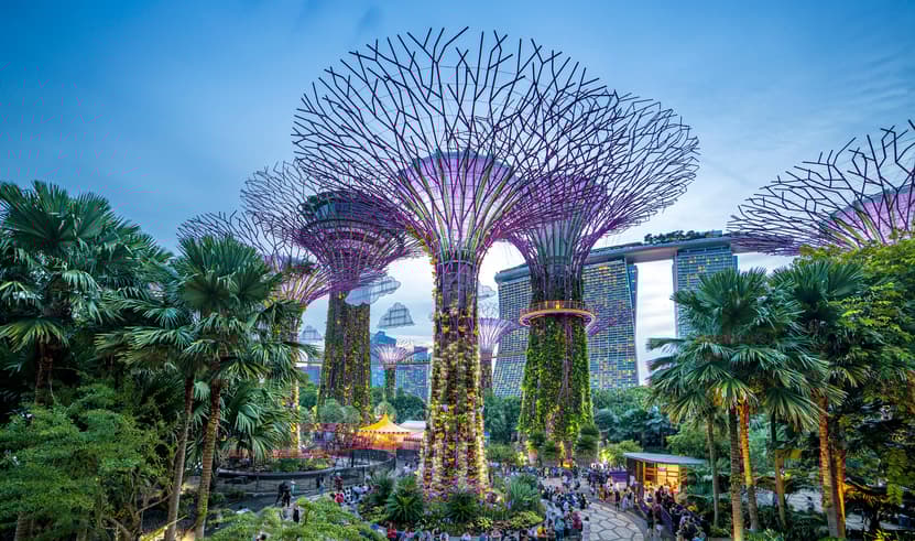 ทัวร์สิงคโปร์ 3 วัน 2 คืน GARDEN BY THE BAY ย่านไชน่าทาว์น เมอร์ไลอ้อน บิน SQ (BKK)