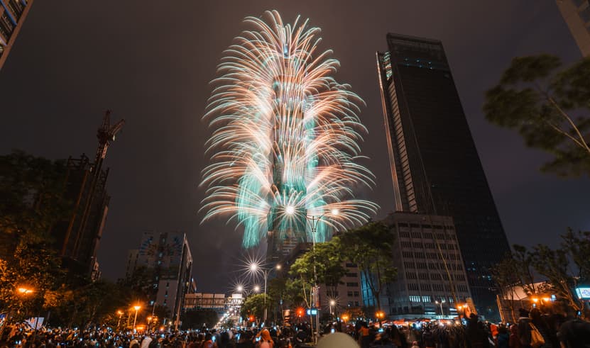 ทัวร์ไต้หวัน ไทจง 5 วัน 4 คืน Taipei 101 สวนดอกไม้จงเซ่อ พาเคาท์ดาวน์ บิน VZ (BKK)