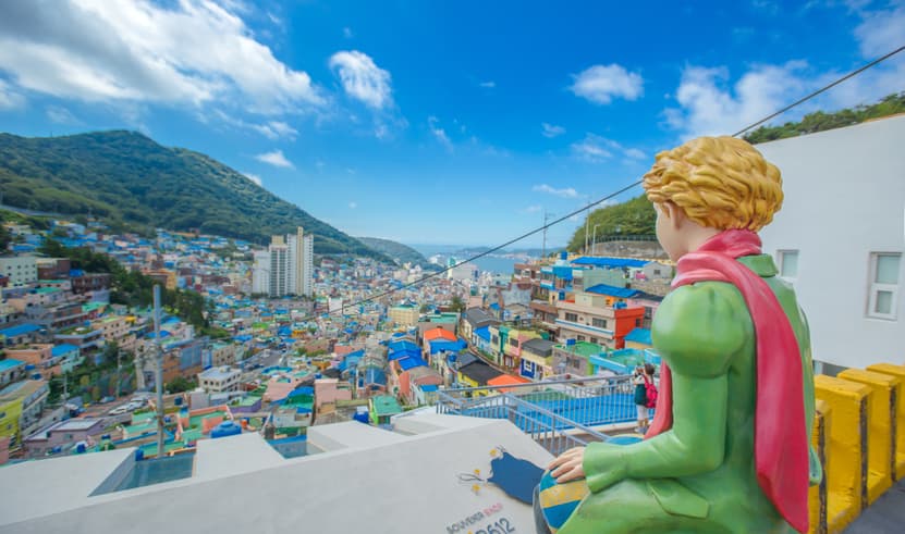 ทัวร์เกาหลี ปูซาน เจจู โซล 5 วัน 4 คืน WDPUS003 ซงโดสกายวอร์ค ตลาดแฮฮุนแด วัดแฮดงยงกุงซาน อุทยานแทจงแด บิน BX (BKK)