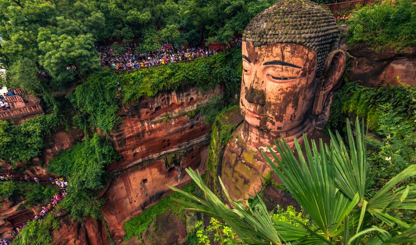 ทัวร์จีน เฉิงตู 6 วัน 5 คืน CEUTFU3 วัดหัวจ้าง ยอดเขาจินติ่ง  เขาง๊อใบ๊ วัดเป้ากั๋ว (ทัวร์ลงร้าน) บิน EU (BKK)