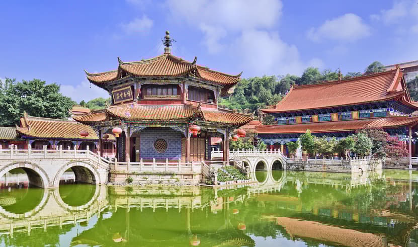 ทัวร์จีน คุนหมิง 4 วัน 3 คืน KMGKY0925 ตำหนักทอง สวนน้ำตกคุนหมิง จัตุรัสเหรียญโบราณ เก่าฮุ้ยเจ๋อ บิน KY (BKK)