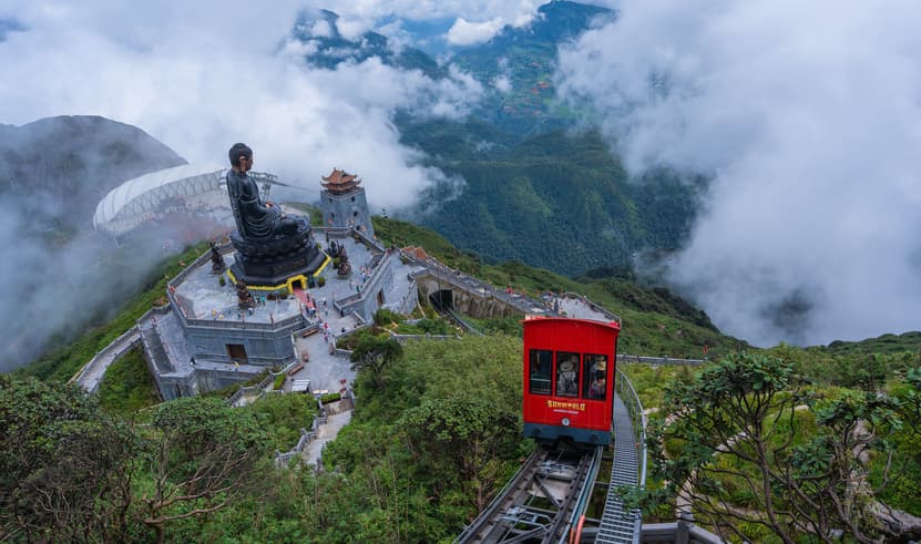 ทัวร์เวียดนาม ฮาลอง ซาปา 5 วัน 4 คืน GO1HAN-VJ108 จัตุรัสตามด๋าว โบสถ์หินซาปา ตลาดไนท์ซาปา สะพานเมฆ ตามด๋าว บิน VZ (BKK)