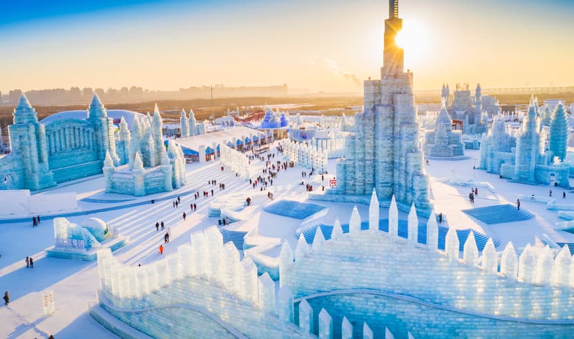 ทัวร์จีน ฮาร์บิน 7 วัน 5 คืน เกาะพระอาทิตย์ snow town เทศกาลหิมะแกะสลัก (ไม่เข้าร้านรัฐบาล) บิน CZ-XJ (BKK/DMK)