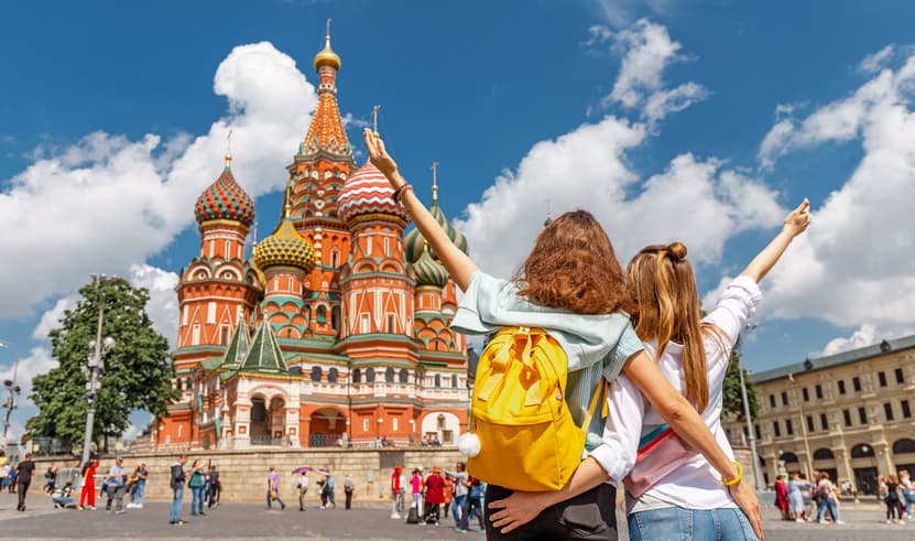ทัวร์รัสเซีย 8 วัน 5 คืน REK04 มหาวิหารเซนต์บาซิล จัตุรัสแดง พระราชวังเครมลิน สแปร์โรว์ ฮิลล์ บิน EK (BKK)