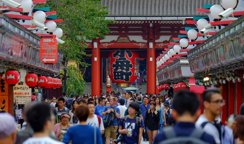 ทัวร์ญี่ปุ่น โตเกียว 5 วัน 3 คืน PJPNRT20B-SL วัดอาซากุสะ ช้อปปิ้งชินจูกุ วัดนาริตะซัน บิน SL (DMK)