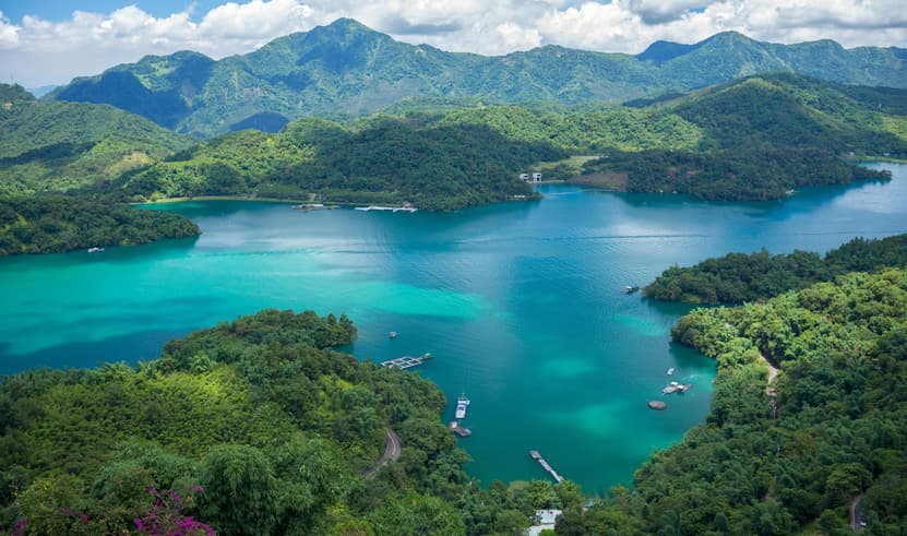 ทัวร์ไต้หวัน ไต้หวัน ไทเป 4 วัน 3 คืนBT-TPE26_SL ล่องเรือทะเลสาบสุริยันจันทรา วัดเหวินหวู่ ซีเหมินติง อนุสรณ์สถานเจียงไคเช็ค บิน SL (DMK)