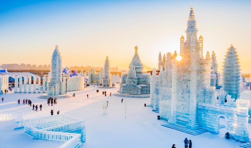 ทัวร์จีน ชิงเต่า 7 วัน 4 คืน BT-HRB17_SC ฮาร์บิน ชิงเต่า ยาบูลี่ มู่ตันเจียง หมู่บ้านหิมะ บิน SC (BKK)