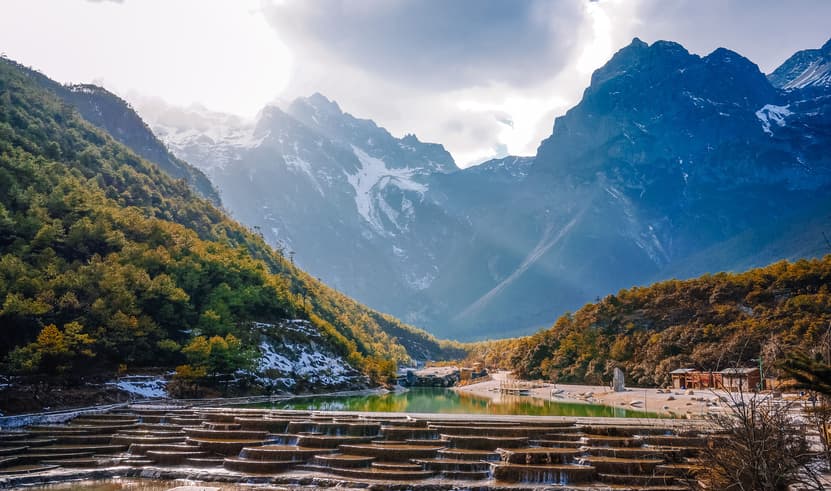 ทัวร์จีน ลี่เจียง 6วัน5คืน CDR285 ลี่เจียง ต้าหลี่ แชงกรีล่า ภูเขาหิมะมังกรหยก บิน DR (BKK)