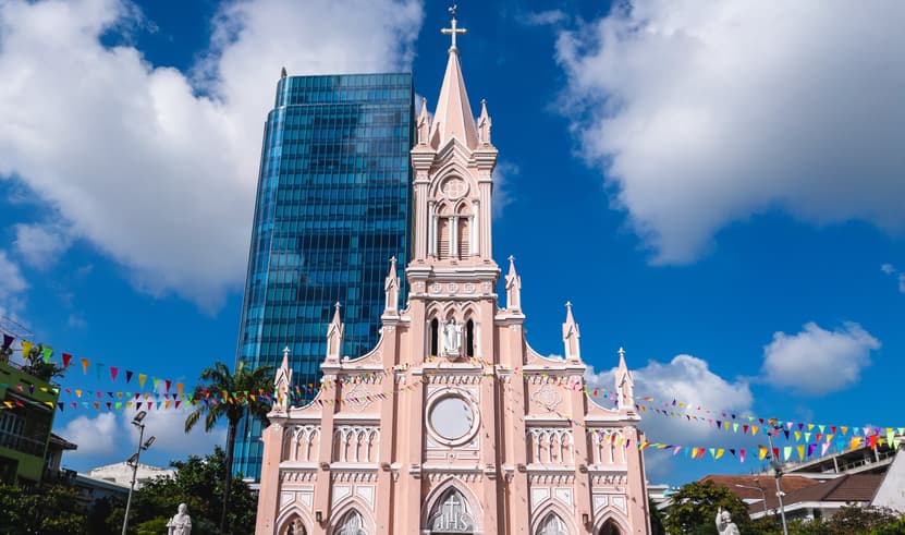 ทัวร์เวียดนาม ฮอยอัน ดานัง 4 วัน 3 คืน VDAD43VZ-4 บานาฮิลล์ หมู่บ้านแกะสลักหินอ่อน องเรือกระด้ง สะพานแห่งความรัก บิน VZ (BKK)