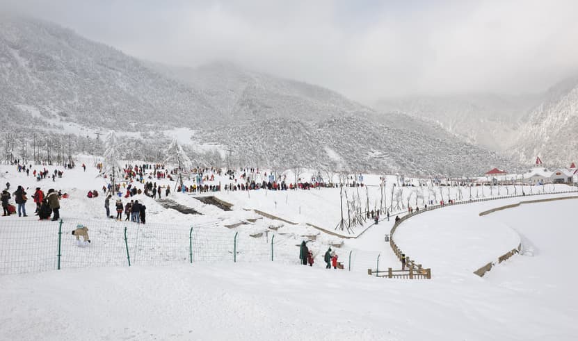 เฉิงตู 6 วัน 5 คืน TDCN-TFU-651SL สี่ดรุณี ต๋ากู่ปิงชวน ภูเขาหิมะซีหลิง ไม่ลงร้าน บิน SL (DMK)