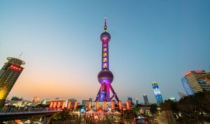 ทัวร์จีน เซี่ยงไฮ้ 5วัน3คืน VPVG539C-9 The Bund ถนนคนเดินหนานจิง ศาลเจ้าพ่อเฉิงหวง Tian an 1000 Tree บิน 9C