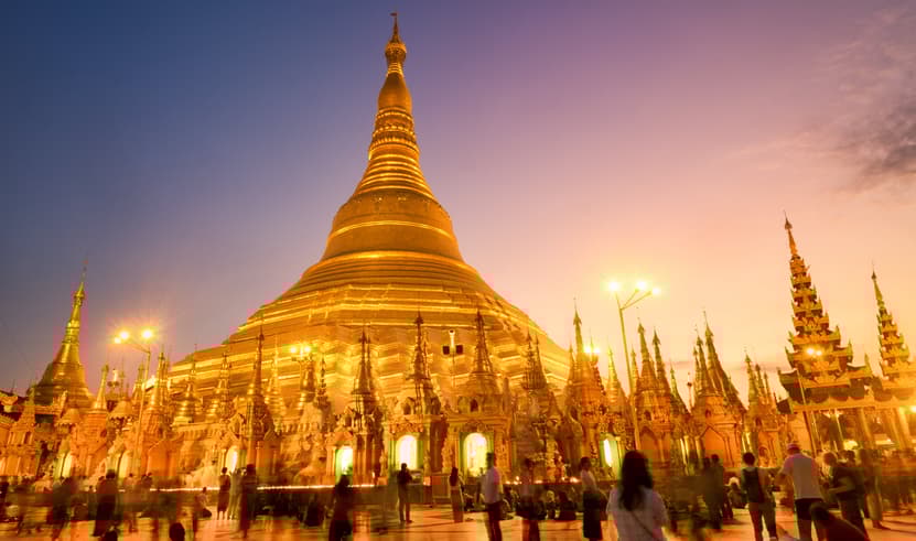 ทัวร์พม่า ย่างกุ่ง 1 วัน 59513 WDRGN004  เจดีย์สุเหร่ พระมหาเจดีย์กาบาเอ พระเจดีย์โบตะทาวน์ พระมหาเจดีย์ชเวดากอง บิน FD (DMK)    