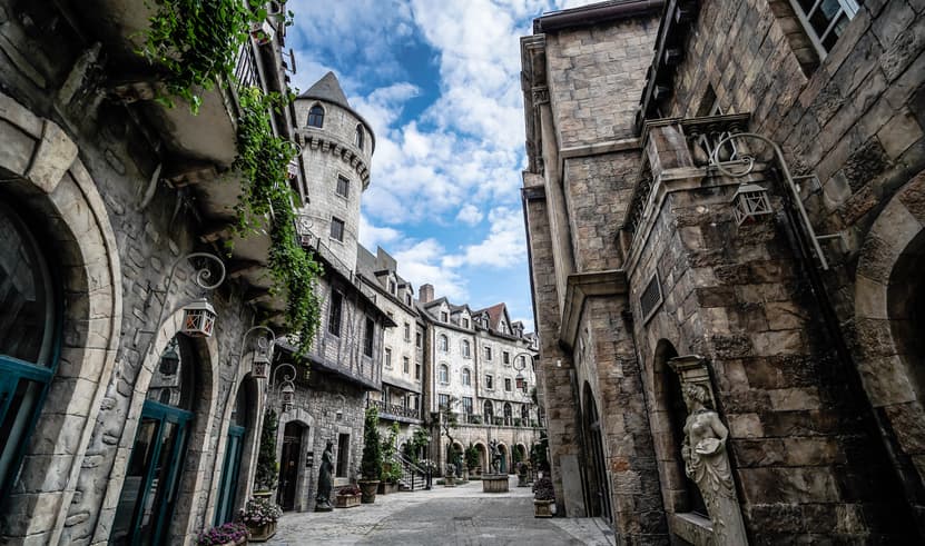 ทัวร์เวียดนาม ฮานอย ซาปา 4 วัน 3 คืน BT-VN669_SL บาน่าฮิลล์ เจดีย์เทียนมู่ หมู่บ้านธูป หมู่บ้านกั๊มทาน บิน SL (DMK)