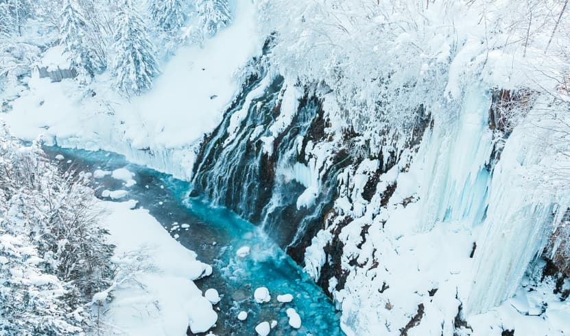 ทัวร์ญี่ปุ่น ฮอกไกโด 6 วัน 4 คืน PJPCTS14-VZ นิงเกิ้ลเทอเรส บ่อน้ำสีฟ้า น้ำตกชิราฮิเกะ ลานสกีชิกิไซ บิน VZ (BKK)