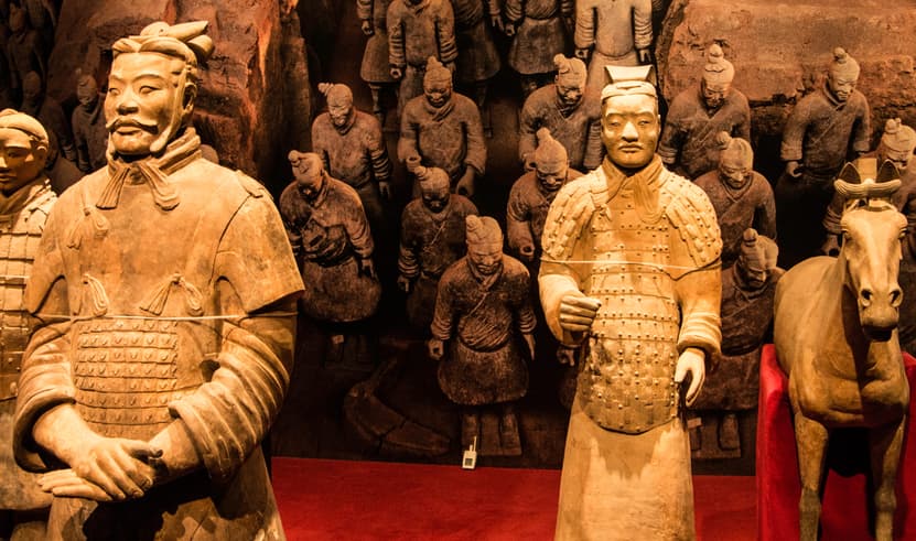 ทัวร์จีน ซีอาน 6 วัน 5 คืน SHZHYCU2 หมู่บ้านถาร์เอ๋อป๋อ อุทยานอวิ๋นซิวซาน น้ำตกหูโข่ว เหยียนอัน บิน ZH (BKK)