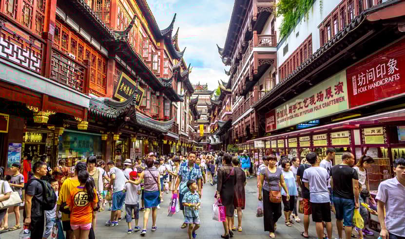 ทัวร์จีน เซี่ยงไฮ้ 4 วัน 3 คืน CFMPVG10 ตลาดเฉินหวังเมี่ยว หาดว่ายทาน วัดไผ่ม่วง วัดเจ้าแม่กวนอิมไม่ยอมไป บิน FM (BKK)