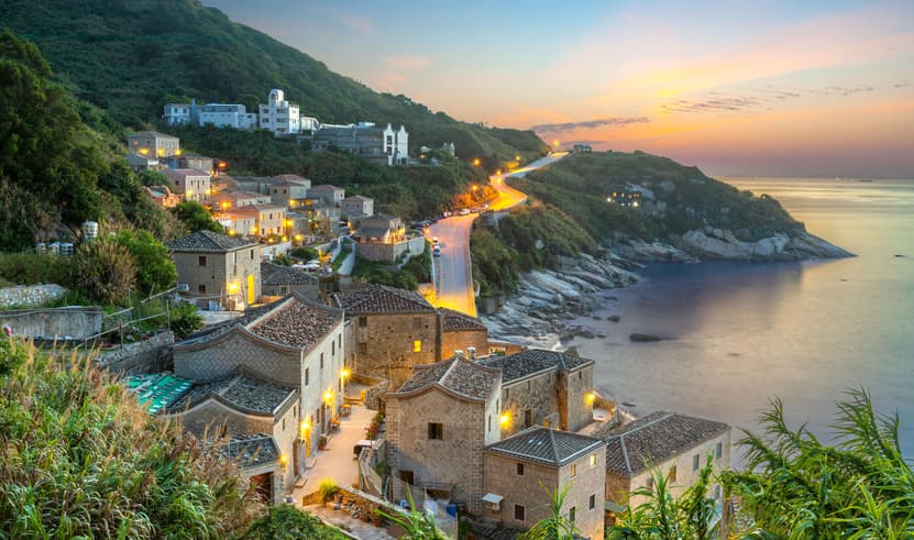 ทัวร์ไต้หวัน ไต้หวัน ไทเป 4 วัน 3 คืน CVZTPE2-1 ชมซากุระวัดเทียนหยวน สะพานคู่รักตั้นสุ่ย หมู่บ้านประมงเจิ้งปิน บ่อน้ำพุร้อนเป่ยโถว บิน VZ (BKK)