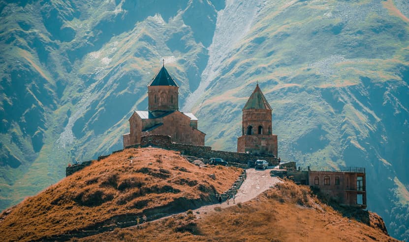 ทัวร์จอร์เจีย 8 วัน 5 คืน GO3TBS-TK014  สะพานสันติภาพ ถนนชาดินี่ อนุเสาวรีย์ประวัติศาสตร์จอร์เจีย มิสเคต้า บิน TK (BKK)