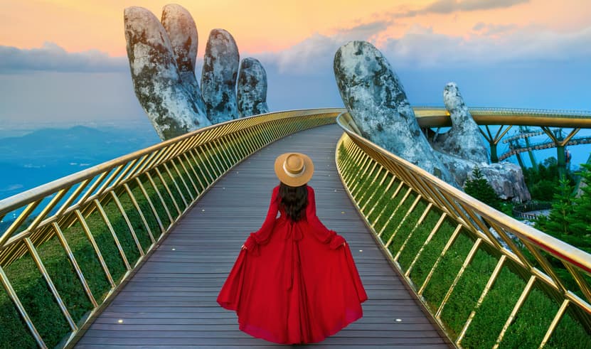 ทัวร์เวียดนาม ฮอยอัน ดานัง 4 วัน 3 คืน VDAD43FD-5 วัดนามเซิน หาดหมีเคว สะพานมังกร บานาฮิลล์ บิน FD (DMK)