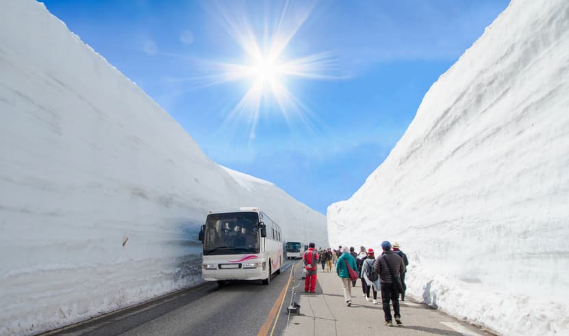 ทัวร์ญีปุ่่น โตเกียว 6 วัน 4 คืน CXJNGO3 กำแพงหิมะ สะพานนาคาบาชิ ถนนซันมาจิ ซูจิ วัดอาซากุสะ บิน XJ (DMK)