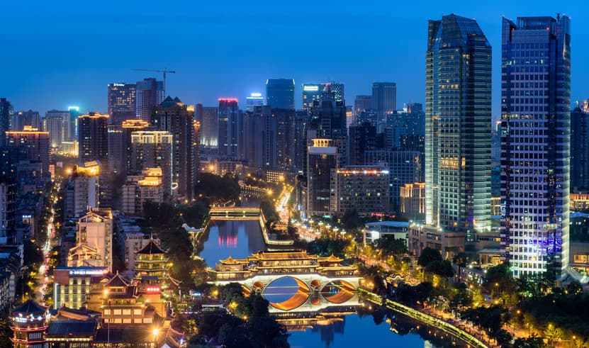 ทัวร์จีน เฉิงตู 6 วัน 5 คืน PCN-TFU15-EU อุทยานปี้ผิงโกว ศูนย์อนุรักษืแพนด้า ทะสาบเต๋อซี ประตูโบราณซงพาน บิน EU (BKK)