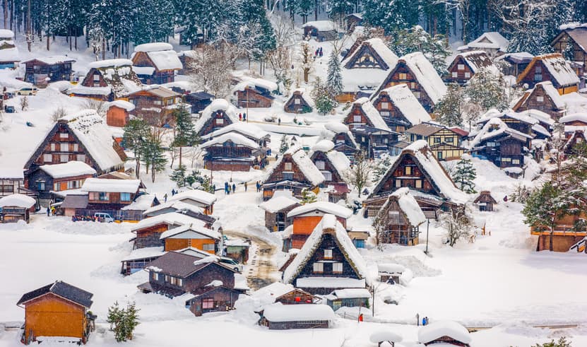 ทัวร์ญี่ปุ่น โตเกียว 5 วัน 3 คืน GK111XJ หมู่บ้านโกคายามะ  Hakuba Iwatake Snow Peak Land Station Hakuba ชมวิวกูเขาไฟฟูจิ ช้อปปิ้งชิบูย่า (หิมะ) บิน XJ (DMK)