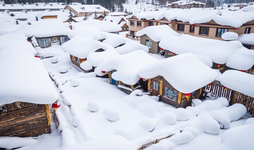 ทัวรืจีน ฮาร์บิน 7 วัน 5 คืน MTWT250146 สถานีรถไฟยาบูลี เวยหู่จ้าย หมู่บ้านหิมะ ระเบียงชมวิวปั้งฉุยซาน บิน VJ/XJ (BKK) 