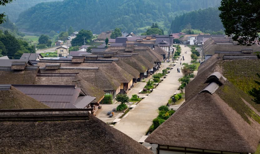 ทัวร์ญี่ปุ่น โทโฮคุ 6 วัน 4 คืน พระพุทธรูปอุชิคุ ไดบุตสึ ศาลเจ้าโทโชกุ สะพานชินเคียว หมู่บ้านโออุจิ บิน XJ (DMK)