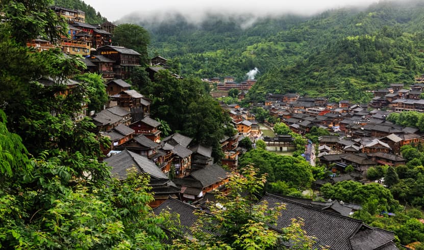 ทัวร์จีน กุ้ยหยาง 6 วัน 5 คืน 2UKWE-AQ001 ภูเขาหมื่นยอด ทะเลสาบหวั่นเฟิ่งหู หมู่บ้านหลงทูนเป่า หอเจี่ยซิ่วโหลว บิน AQ (BKK)