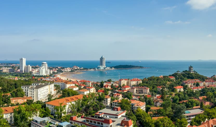 ทัวร์จีน ชิงเต่า 6 วัน 5 คืน GO1TAO-CZ003 พิพิธภัณฑ์โรงเบียร์ชิงเต่า ถนนริมหาด คบเพลิงหมายเลข 8 ประติมากรรมวาฬเกยตื้นผู้โดดเดี่ยว บิน CZ (BKK)