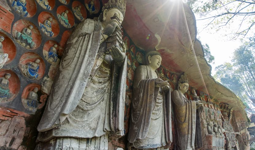 ทัวร์จีน เฉิงตู 6 วัน 5 คืน 2UTFU-VZ005 พระหินแกะสลักต้าจู๋ อุทยานหลุมบ่อฟ้า อุทยานเขานางฟ้า อุทยานปี้เผิงโกว บิน VZ (BKK)