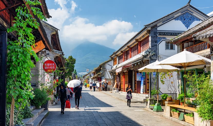 ทัวร์จีน คุนหมิง 5 วัน 3 คืน HDM118 วัดเจ้าแม่กวนอิม เมืองโบราณต้าหลี่ เมืองโบราณแขงกรีล่า วัดชงจ้านหลิน บิน KY (BKK)