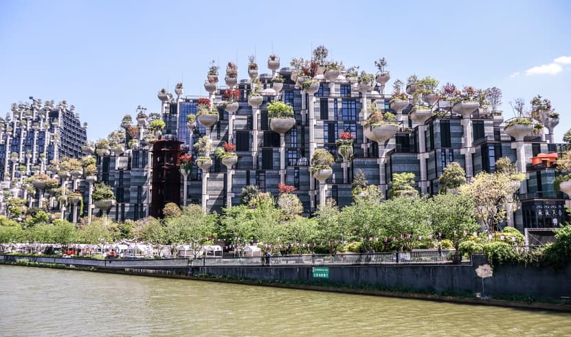 ทัวร์จีน เซี่ยงไฮ้ 5 วัน 3 คืน HGHVZ0526 อาคารพันต้นไม้ ตลาดร้อยปีเฉินหวังเมี่ยว ถนนโบราณเหอฝางเจีย บิน VZ (BKK)