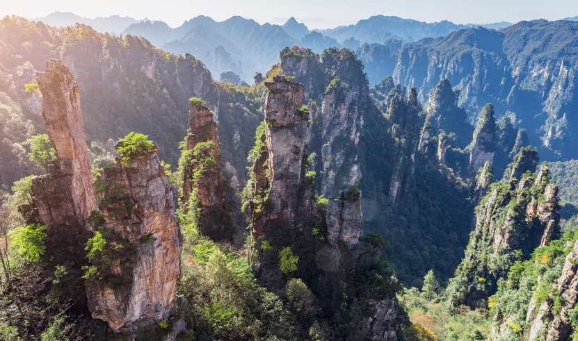 ทัวร์จีน จางเจียเจี้ย 6 วัน 5 คืน 2UCSX-MF001 ถนนคนเดินหวงซิงลู่ เขาอวตาร ถนนคนเดินสือป้าน สะพานสายรุ้ง บิน MF (BKK)